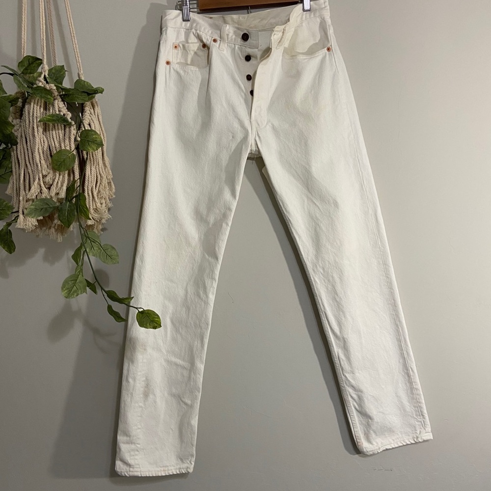 Levi’s 501 button up jeans